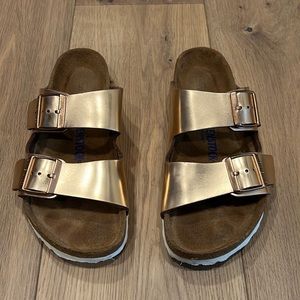 Women’s Rose Gold Birkenstocks